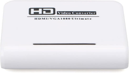 Megulla® MG-H2V100 HDMI to VGA Converter Adapter with 3.5mm Stereo Audio Output, HDMI HD Input to VGA Output Adapter for PC, Laptop, Blu-Ray, DVD ...