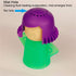 Asltw Angry Mama Microwave Oven Cleaner, Fast Action Steam Kitchen Gadget, Just Add Vinegar and Water (Green)...