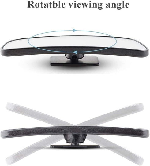 EEEkit Cars Blind Spot Mirrors Unique design, Mirror for blind side 360 Degree Rotating Design, Side Mirror Wide Angle Mirror Safety Convex Rearvi...