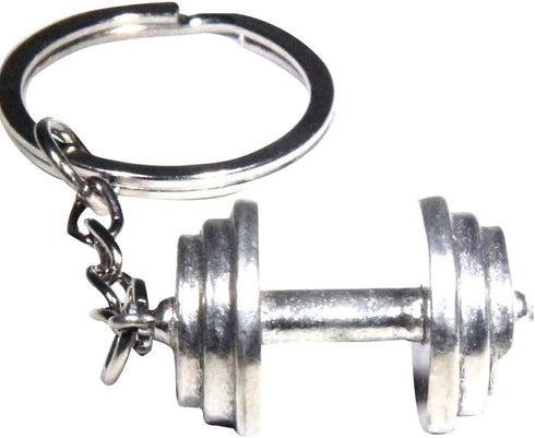 Antique Dumbbell Keychain...