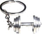 Antique Dumbbell Keychain...