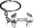 Antique Dumbbell Keychain...