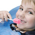 Disposable Oral Swabstick Oral Care Foam Swabs, Individually Wrapped, Untreated,Pink, 150 counts...