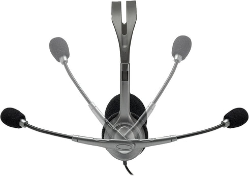 Logitech 3.5MM Stereo Headset with Noise Cancelling Microphone H110...