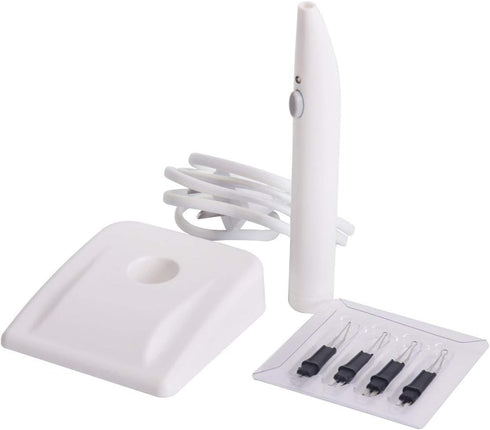 Dent~al Gutta Percha Teeth Gum Cutter Endo Gutta Percha Cutter with 4 Tips 110V...