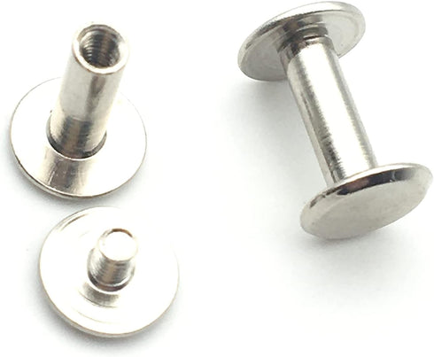 2Pcs Ring Binder Mechanism,3 Round Ring, A5 Half letter Junior Legal Size,20mm Ring Inner Diameter,no boosters,Silver...
