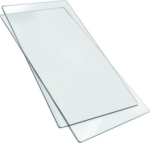 Sizzix Extended Cutting Pads 655267, Transparent, Multi Color, 14.63 inches x 6.25 inches x 0.13 inches, 2 Pack...