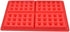 JKLcom Waffle Mold Silicone Waffle Mold 4 Cavities Waffle Mold Silicone Waffle Maker Baking Tray Mold for Waffle Cake Chocolate Craft Candy Soap B...