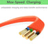 Saipomor Flip4 Replacement Cable Micro USB Fast Charger Flat Cord Compatible with JBL Flip4 Flip3 Clip3 Charge2+ Charge3 Pulse3 Bluetooth Speaker ...
