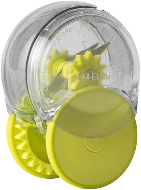 Chef’n GarlicZoom Garlic Chopper, Handheld Garlic Mincer with Rolling Action, Easy to Use and Clean, Compact Size for Quick Prep, Dishwasher Safe...