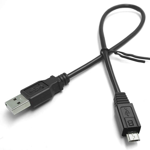 10 Inch Short Micro USB Charger Cable Male A to Micro B Black for Android Both Charging and Sync (10 Inches/0.8 Feet)......