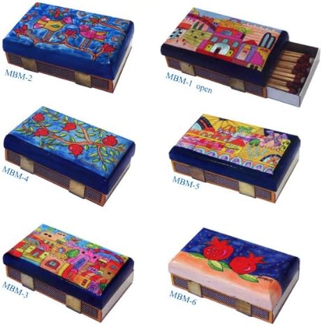 Wooden Match Box Holder Collection - Kitchen Size, Design MBM-2...