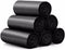 100Liners Trash Bin Liners Bags Heavy Duty Recycled Refuse Sacks for Kitchen Bathroom 9-14L Dustbin 100 Liners Black...
