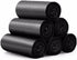 100Liners Trash Bin Liners Bags Heavy Duty Recycled Refuse Sacks for Kitchen Bathroom 9-14L Dustbin 100 Liners Black...