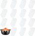 15 PACK Dutch Oven Lid Protector Clips, Replacement Plastic Pan Clips for Stacking Cookware Protectors, Plastic Bumpers for Display and Storage, a...