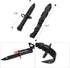 Tactical Rubber Knife,Military Training ABS Plastic Dagger M9 M16 Fixed Blade Knives Scabbard Model Kit for Airsoft GunToy Martial Arts Pretend Pl...