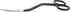 Applique Long Thin Needlepoint Blade 6.1 Inch - Double Bent Curved Offset Handle Scissors with Pouch Sleeve for Embroidery, Fabric, Thread, Knitti...