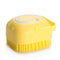 Pet Bath Brush Dog Scrubber for Bath Pet Shampoo Brush Dog Bathing Brush Pet Bubble Brush with Silicone Loop Handle for Long Short Haired Dogs and...