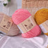 3-Pack Fluffy Wool Blend by Yonkey Monkey. Knitting Crochet DIY Art Crafts (Tan Orange 033)......