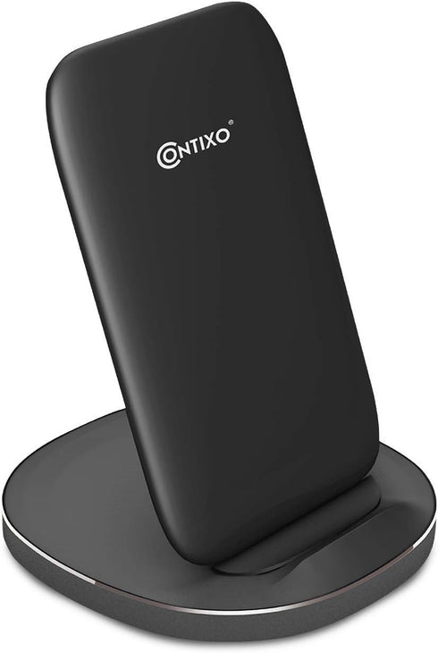 Contixo W3 Fast Wireless Charger Charging Stand Station | Qi Compatible Enabled Smartphones Phones Such as iPhone 8/8 Plus/X/XS/XS Max/XR/S9/S9 Pl...