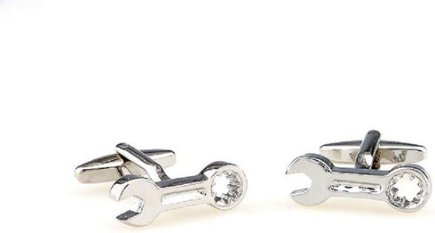Wrenches Wrench Pair Cufflinks in a Presentation Gift Box & Polishing Cloth...
