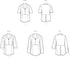 Simplicity Misses' Raised Waist Tops Sewing Pattern Packet, Design Code S9889, Sizes 12-14-16-18-20...