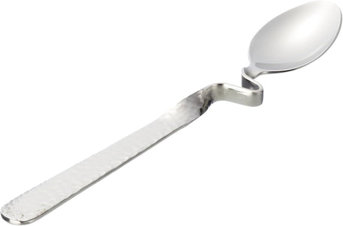 Villeroy & Boch NewWave Caffè Spoon, Coffee Spoon with Notched Design, 6.75 in...