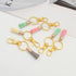 60 Pcs Premium Gold Swivel Clasps Lanyard Snap Hooks with Key Rings, Key Chain Clip Hooks Lobster Claw Clasps for Keychain Clip Lanyard, Jewelry M...