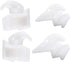3051162 Front (2 pack) and 3051163 Rear (2 pack) Drawer Glide, Replace 3131687 PS434226 AP2121517 305136118 3012698 08067766, Compatible With Kenmore, Electrolux, Frigidaire