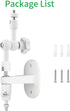 2-in-1 Wall Mount for Arlo Solar Panel and Arlo Pro/Arlo Pro 2/Arlo Pro 3/Arlo Pro 4/Arlo Ulra Security Camera, Adjustable Angle to Get Maximum Su...