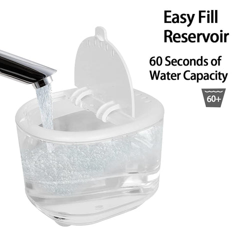 Replacement Parts for Waterflosser Oral Irrigator Dental Compatible with Waterpik Sonic Fusion Portable Water Flosser SF-01W SF-01 Reservoir Gaske...