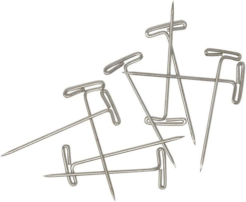 Dritz Bulk Package # #16 Nickel-Plated Steel T-Pin, 1-Inch (1,500-Pack), Silver...
