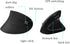 Ergonomic Mouse, 2.4G Vertical Mouse, Photoelectric Wireless Mouse, 800/1200/1600 DPI, 6 Buttons, Suitable for Laptops, Desktops, PC, Computers - ...