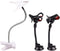KnowU Gooseneck Bed Phone Holder Mount Flexible Long Arm Clip Clamp for Desk, Nail Practice Hands Bendy Lazy Bracket Bedside Stand......