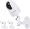 2Pack Adjustable Wall Mount for Eufy Security Indoor Cam P24 and E220, No-Drill Mounting Bracket for Eufy Security Indoor Cam Pan & Tilt - White...