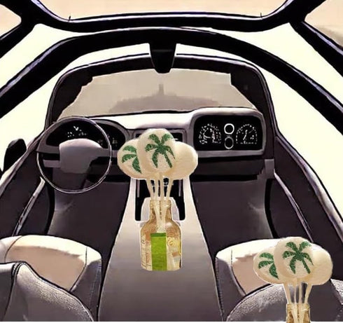 OASIS PAD for Car Humidification,24hrs free power supply humidifier, can enjoy the natural humidification effect anytime, anywhere in the car....