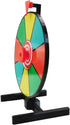 Miniature 6 Inch Dry Erase Spinning Prize Wheel with Desktop Stand...