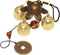 Hooshing Lucky Small Wind Chimes Metal Garden Bells Feng Shui Windchimes for Best Wishes Home Outdoor Garden Patio Hanging Decor Gift for Mother...