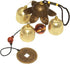 Hooshing Lucky Small Wind Chimes Metal Garden Bells Feng Shui Windchimes for Best Wishes Home Outdoor Garden Patio Hanging Decor Gift for Mother...