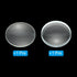 PATIKIL 10cm Focal Length 40mm Double Convex and 10cm Focal Length 40mm Double Concave Lens 1 Set, 2 Pack Glass Optically Polished Round Edges Len...