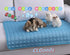 Pet Cooling Mat - Summer Cool Dog Mat, Breathable Ice Silk Cat Mat, Pet Supplies, Dog Cooling Pad (L-27x19 Inch)...