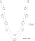 Silver Long Necklaces for Women Fashion Double Layered Sweater Chain Y Necklace with Gifts Box...