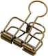 20PCS Binder Clips, Medium Metal Binder Clips Bronze Binder Clips, Paper Clamps for Office Supplies School Personal Document Organizing...