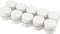 Stonebriar 20 Count Unscented Mega Oversized Clear Cup White Tea Light Candles with 9 Hour Burn Time...