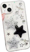 for iPhone 14 Pro Max Case Bling Stars 3D Hearts Diamond Twinkle Star Glitter Spark Luxury Girly Aesthetic Personalized Design for Women Girls Tee...