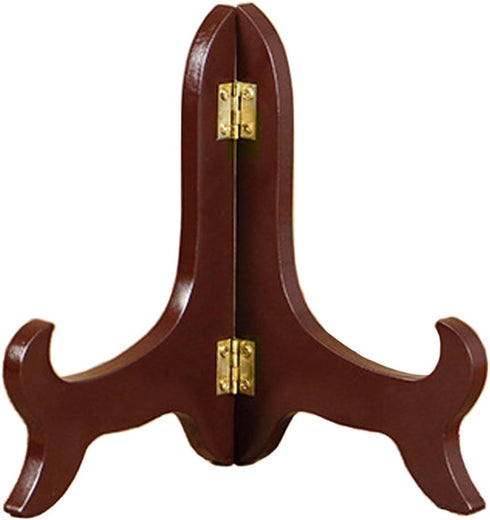 2 PCS Wood Easels Wooden Plate Stand Folding Display Stands, 5 Inch...