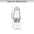 Hair Oil Applicator, Ball Root Comb Applicator Bottle Scalp Hair Growth, Scalp Oil Applicator Suitable for Various Liquids for Home and Travel(Whi...