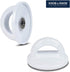 Universal Pot Lid White Knob Compatible with Crockpot Lids, Pan Lid Replacement Handle, Heat Resistant Pot Knob for Glass, Steel Lids, Easy Grip L...