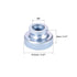 uxcell Knurled Thumb Nuts, 20Pcs M4x0.7mm Iron Round Knobs Fastener for 3D Printer Parts...