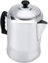 Serlium Aluminum Alloy Coffee Percolator Coffee Maker Pot Percolator Tea Kettle Stove Top Coffee Percolator with Lid for Home Outdoor...